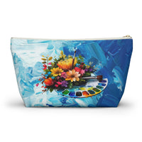 Creativity Blossoms T-bottom Pouch - Art Journal Junction