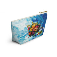 Creativity Blossoms T-bottom Pouch - Art Journal Junction