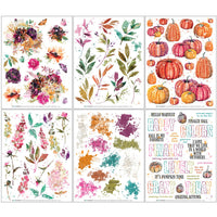 49 & Market ARToptions Spice 6x8 Rub-On Transfers - Art Journal Junction