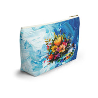 Creativity Blossoms T-bottom Pouch - Art Journal Junction