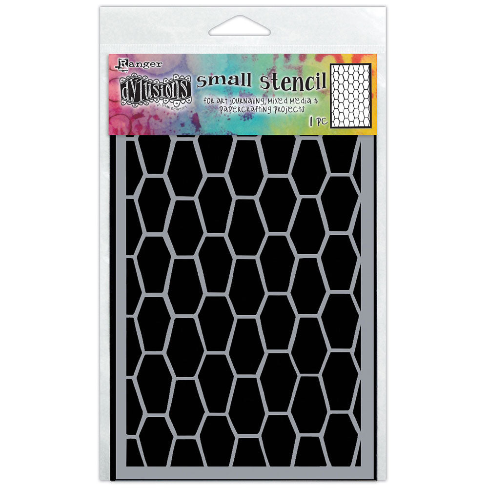 Dylusions Small Coffins Stencil