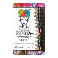 Dina Wakley Media Scribble Sticks - Set 3 - Art Journal Junction
