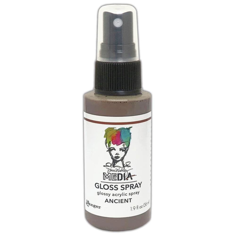 Dina Wakley Media Gloss Spray - Ancient - Art Journal Junction
