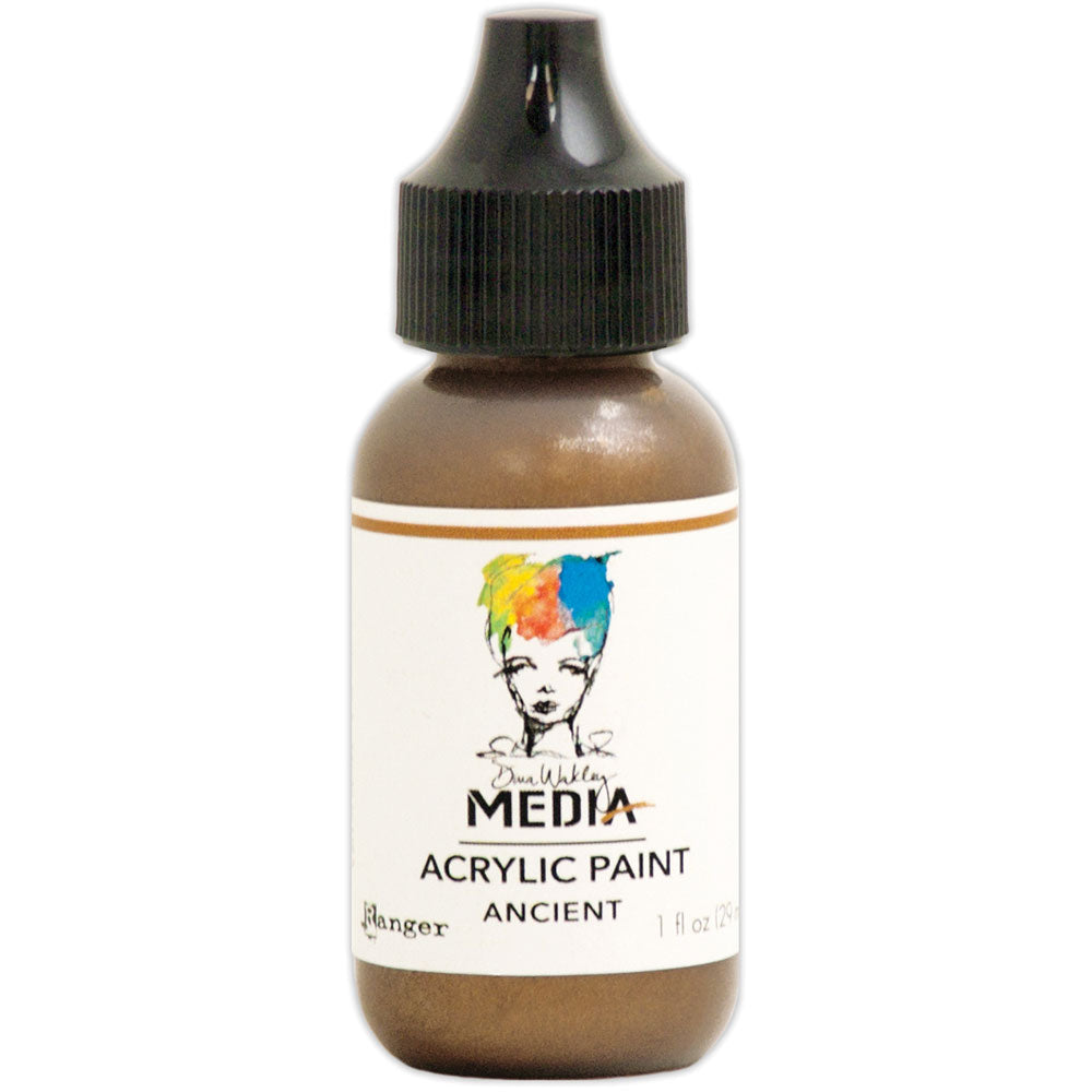 Dina Wakley Media Heavy Body Acrylic Paint - Ancient - Art Journal Junction