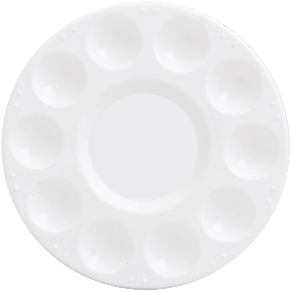 7" Round Plastic Palette - Art Journal Junction