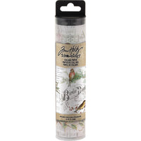Tim Holtz Idea-ology Aviary Collage Paper - Art Journal Junction