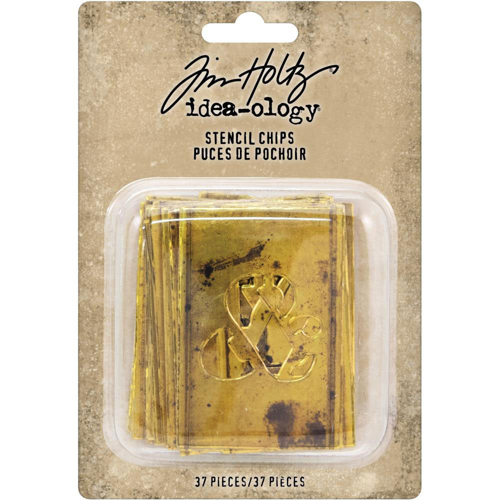 Tim Holtz Idea-ology Stencil Chips - Art Journal Junction