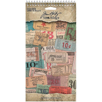 Tim Holtz Idea-ology Ticket Book - Art Journal Junction
