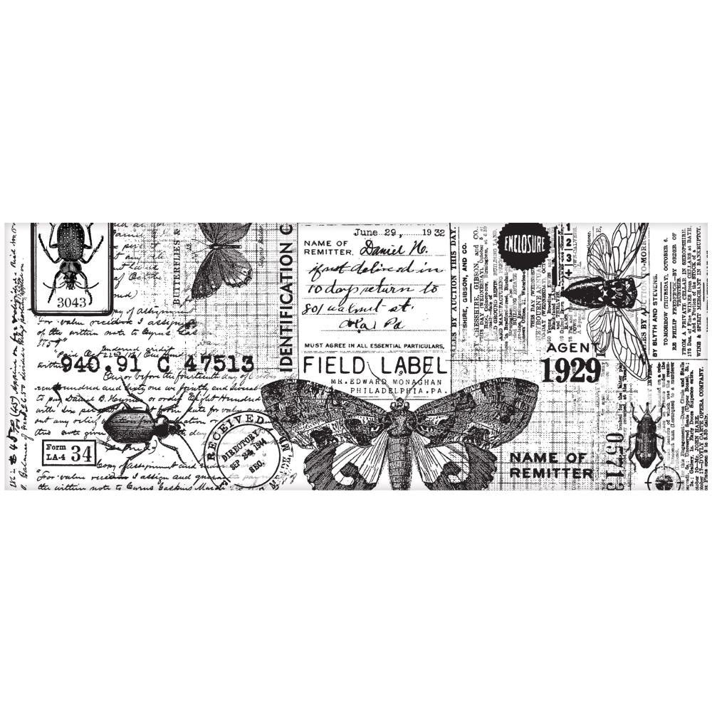Tim Holtz Idea-ology Entomology Collage Paper - Art Journal Junction