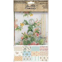 Tim Holtz Idea-ology Worn Wallpaper Scraps - Art Journal Junction