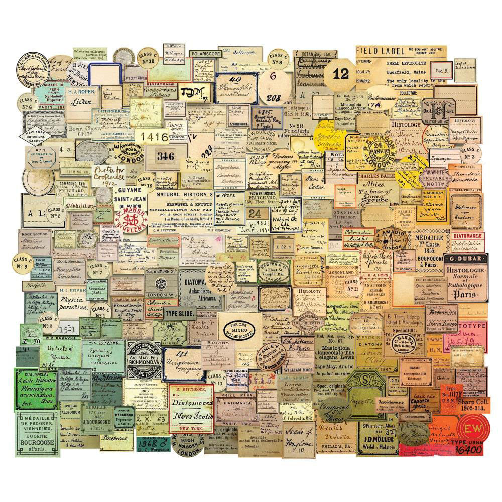 Tim Holtz Idea-ology Curator Snippets Ephemera - Art Journal Junction