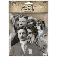 Tim Holtz Idea-ology Paper Doll Portraits - Art Journal Junction