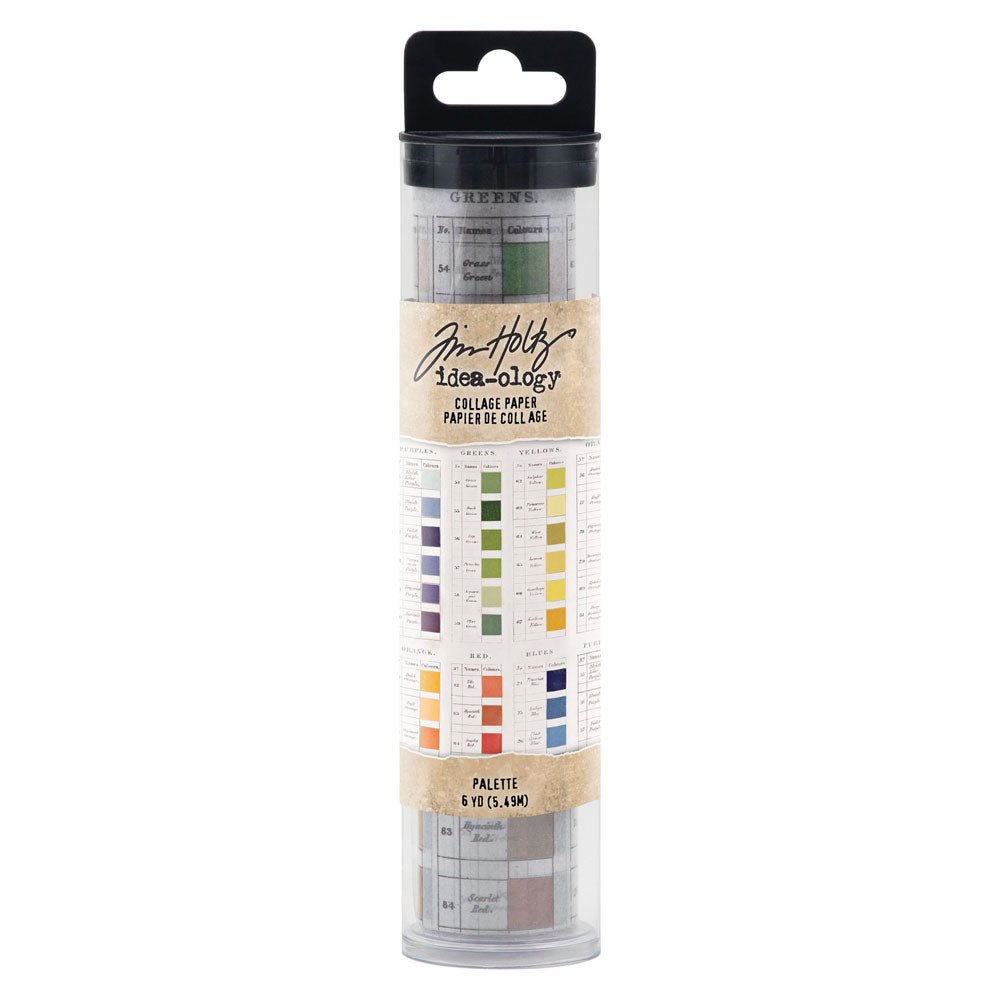 Tim Holtz Idea-ology Palette Collage Paper - Art Journal Junction