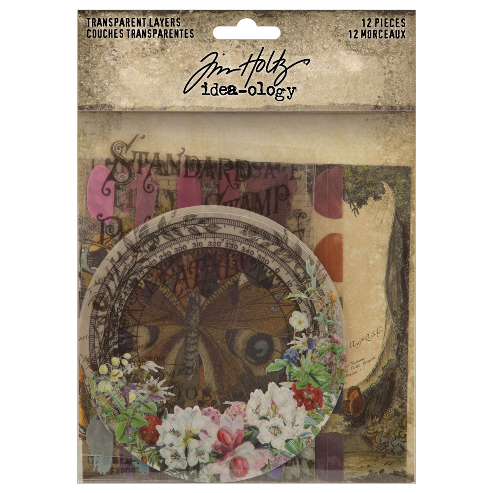 Tim Holtz Idea-ology Transparent Layers - Art Journal Junction