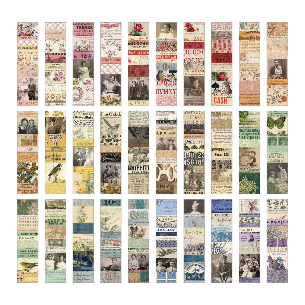 Tim Holtz Idea-ology Collage Strips - Art Journal Junction