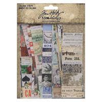 Tim Holtz Idea-ology Collage Strips - Art Journal Junction