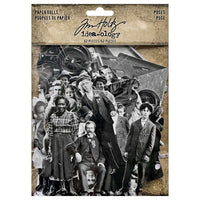 Tim Holtz Idea-ology Paper Doll Poses - Art Journal Junction