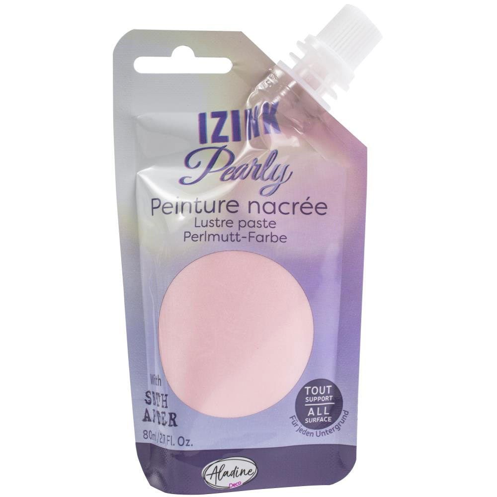 iZink Restless Rose Pearly Paint - Art Journal Junction