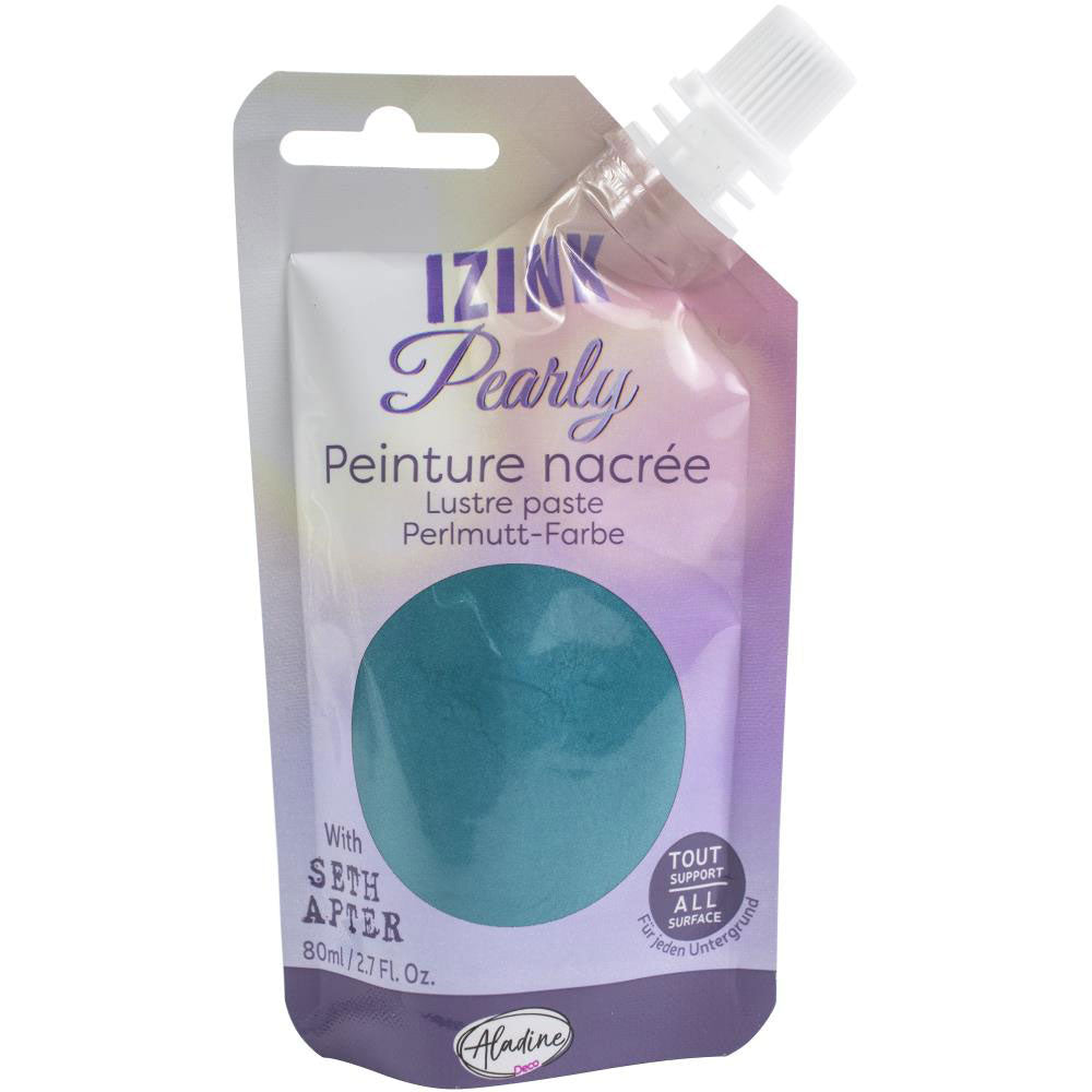 iZink Ocean Pearly Paint - Art Journal Junction