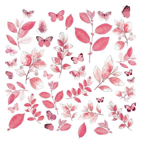 49 & Market Color Swatch: Blossom Acetate Leaves - Art Journal Junction