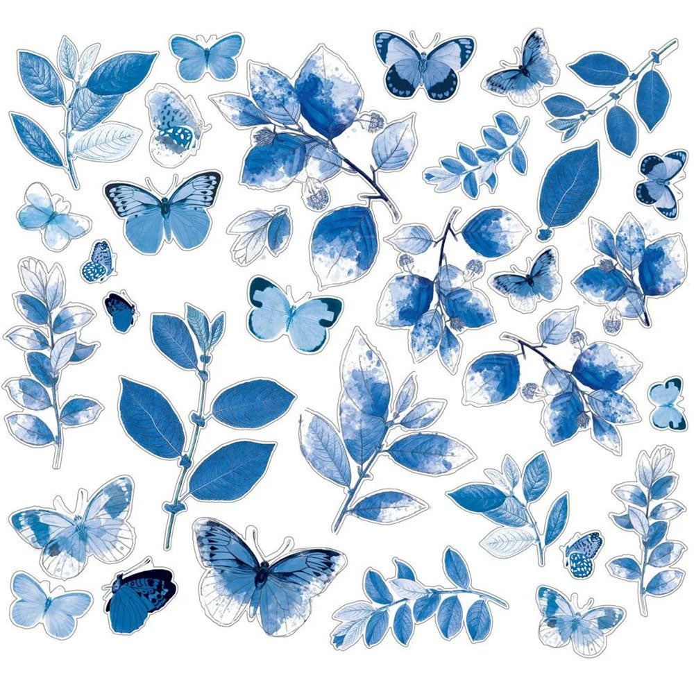 49 & Market Color Swatch: Inkwell Acetate Leaves - Art Journal Junction