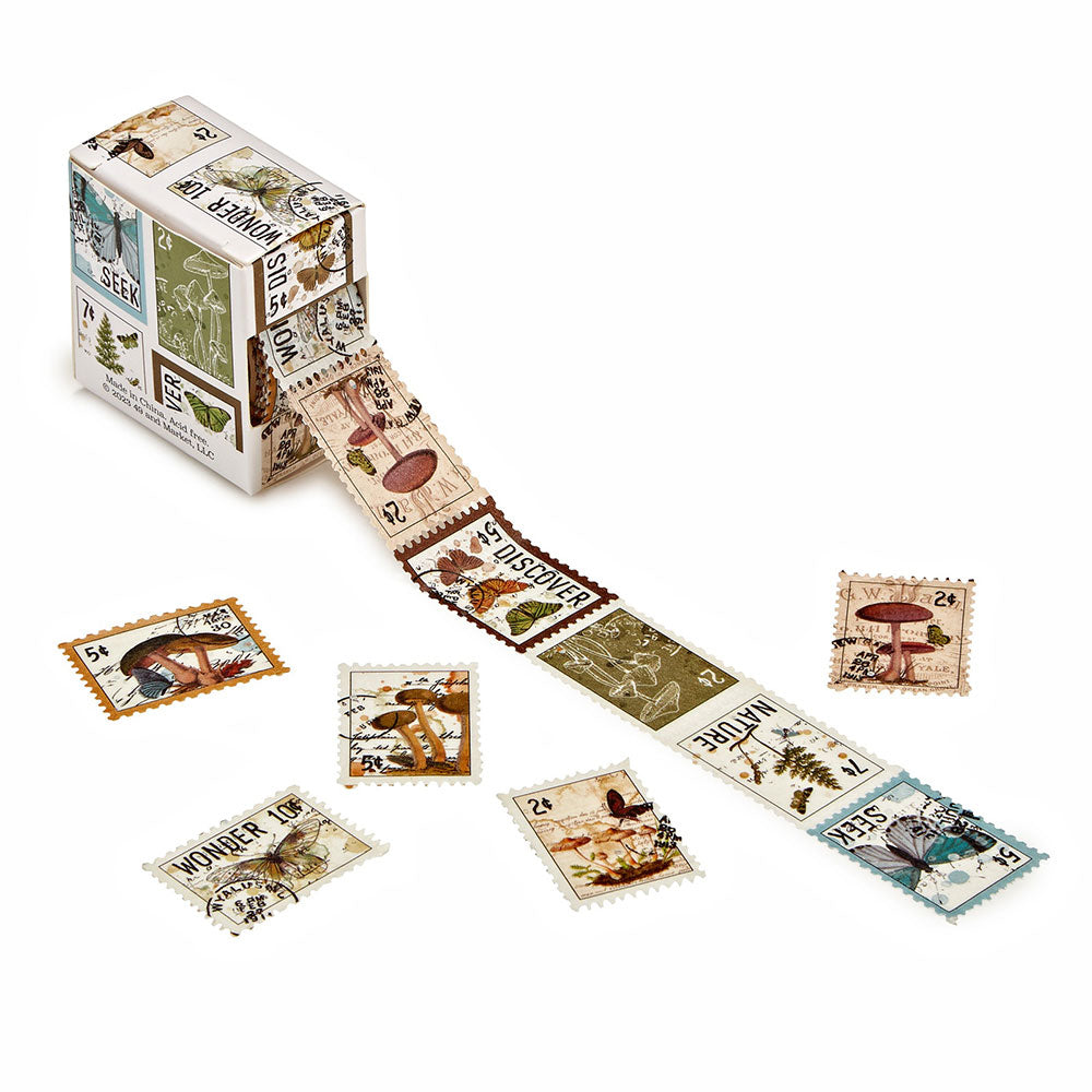 49 & Market Nature Study Postage Stamp Washi Tape