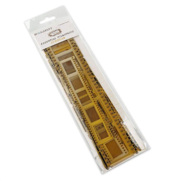 49 & Market Vintage Artistry Sunbeam Filmstrips - Art Journal Junction