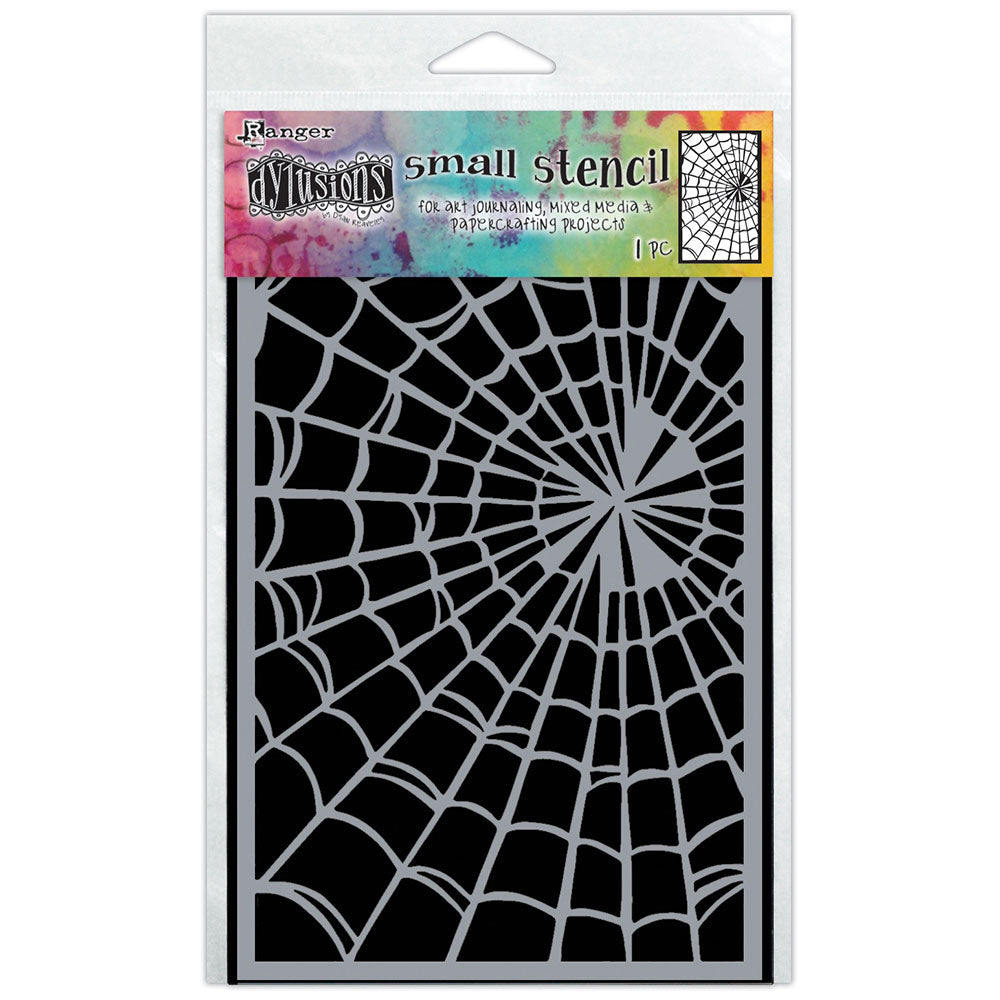 Dylusions Small Webs Stencil