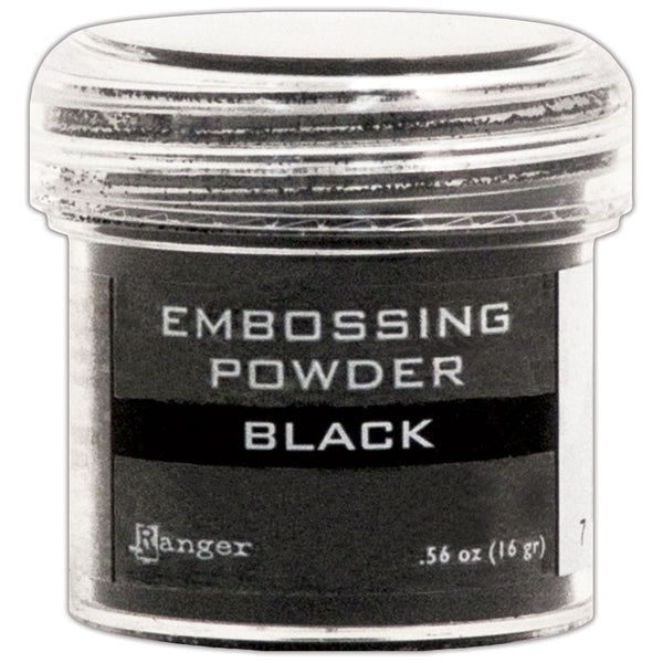 Black Embossing Powder - Art Journal Junction