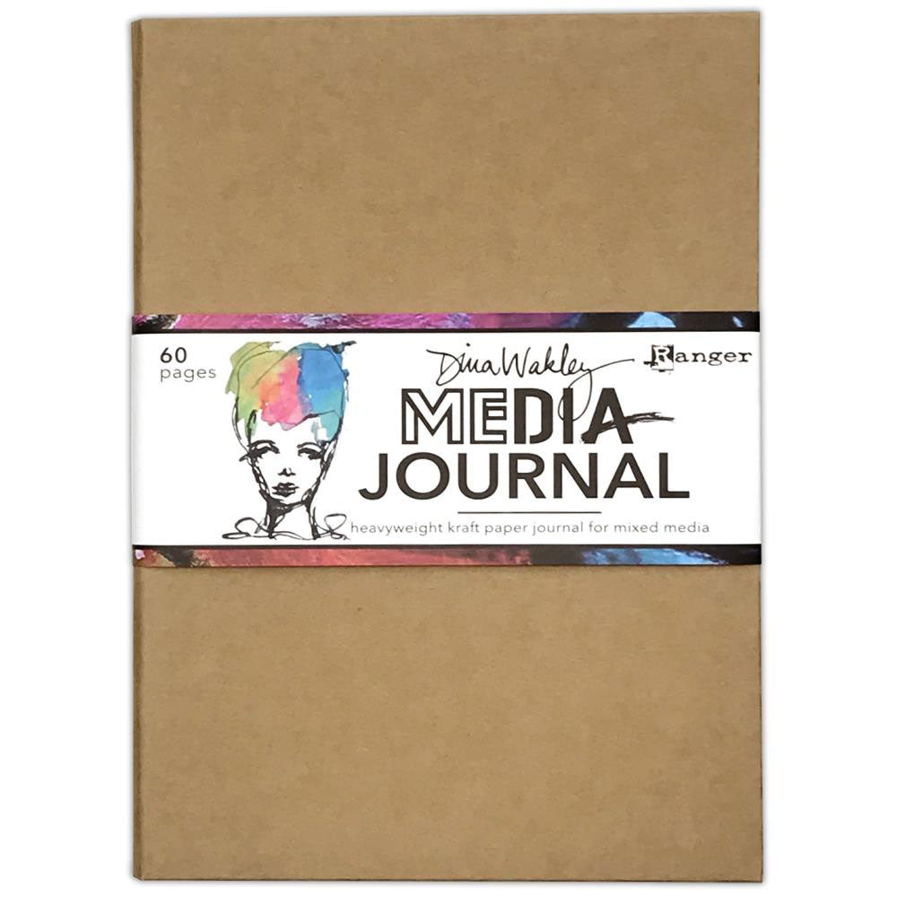 Dina Wakley Media 8x10 Kraft Journal - Art Journal Junction