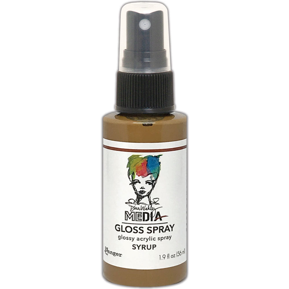 Dina Wakley Media Gloss Spray - Syrup