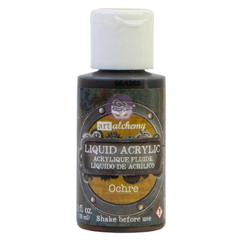 Finnabair Liquid Acrylic Paint - Ochre