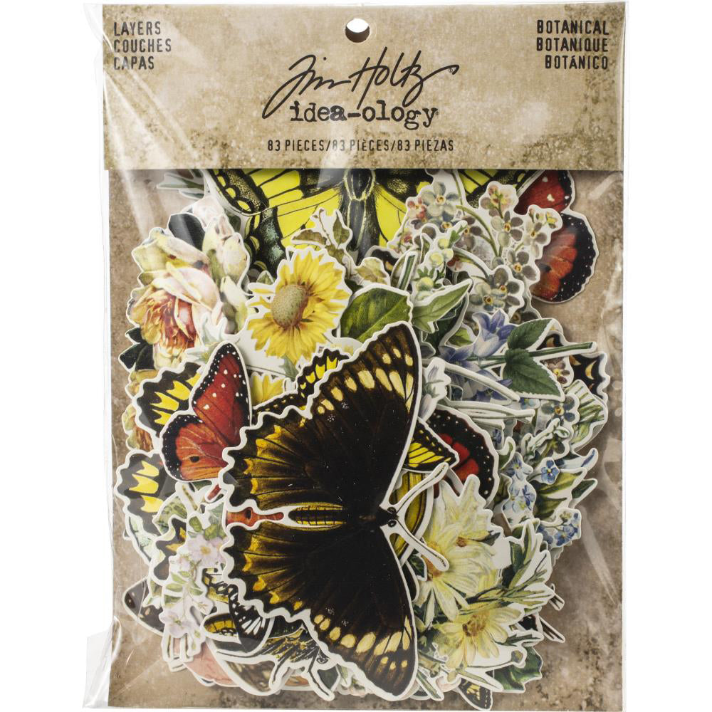 Tim Holtz Idea-ology Botanical Layers - Art Journal Junction