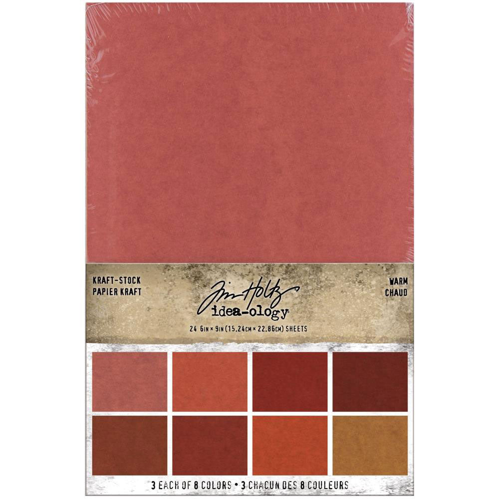 Tim Holtz Idea-ology 6x9 Warm Kraft Stock - Art Journal Junction