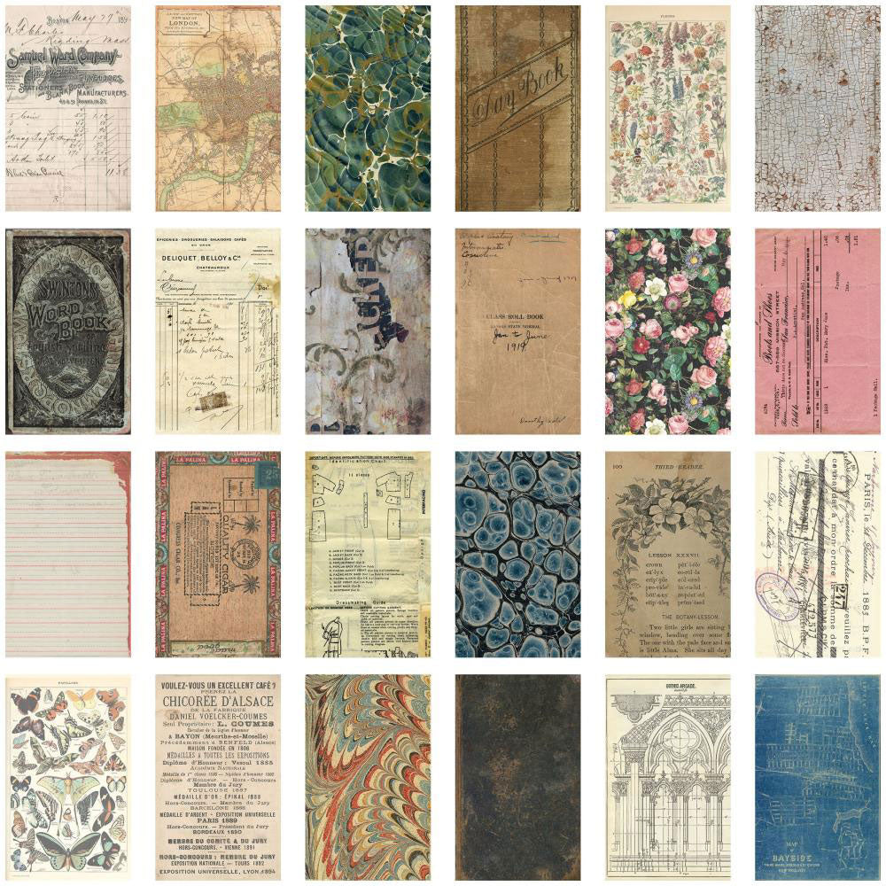 Tim Holtz Idea-ology Backdrops, Volume 1 - Art Journal Junction