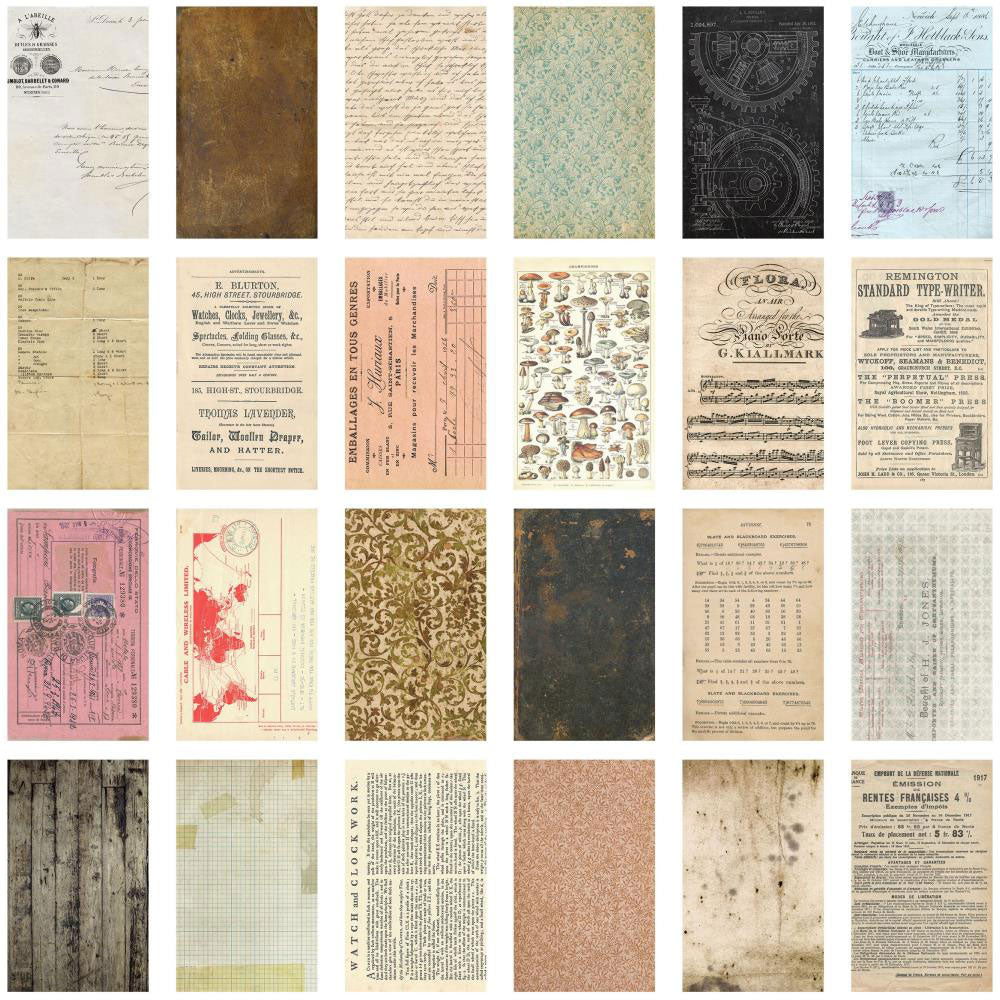 Tim Holtz Idea-ology Backdrops, Volume 2 - Art Journal Junction