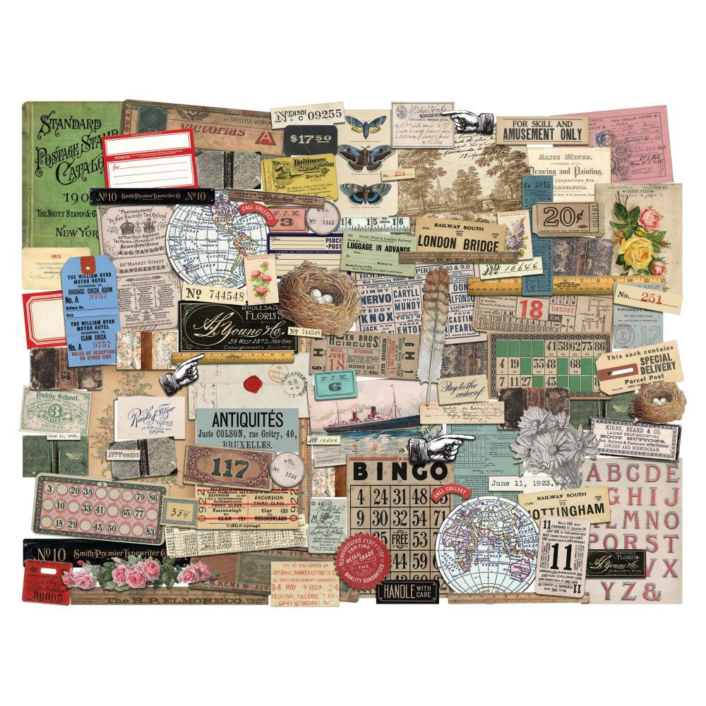 Tim Holtz Idea-ology Memoir Ephemera - Art Journal Junction