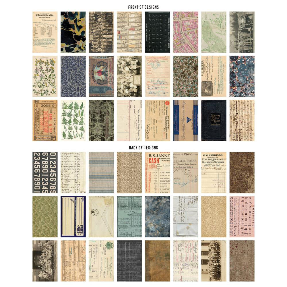 Tim Holtz Idea-ology Backdrops, Volume 3 - Art Journal Junction