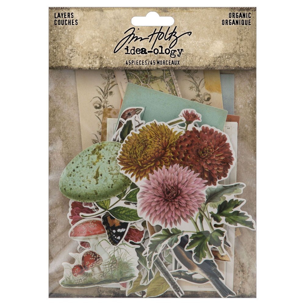 Tim Holtz Idea-ology Organic Layers - Art Journal Junction