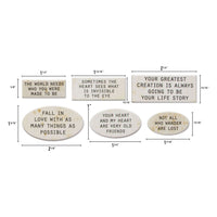 Tim Holtz Idea-ology Labels Quote Chips