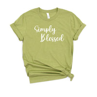 Simply Blessed tee