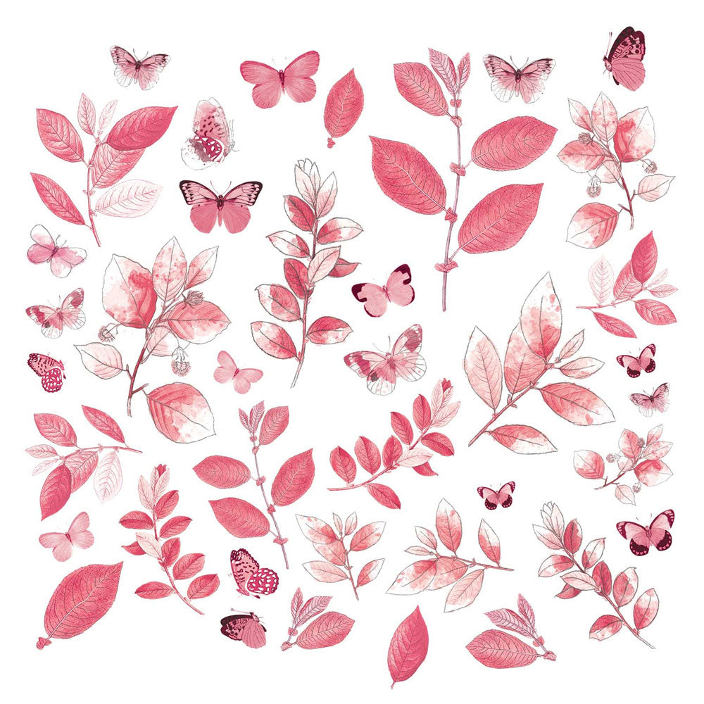 49 & Market Color Swatch: Blossom Acetate Leaves
