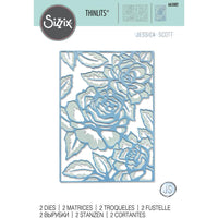 Sizzix Thinlits - Floral Lattice