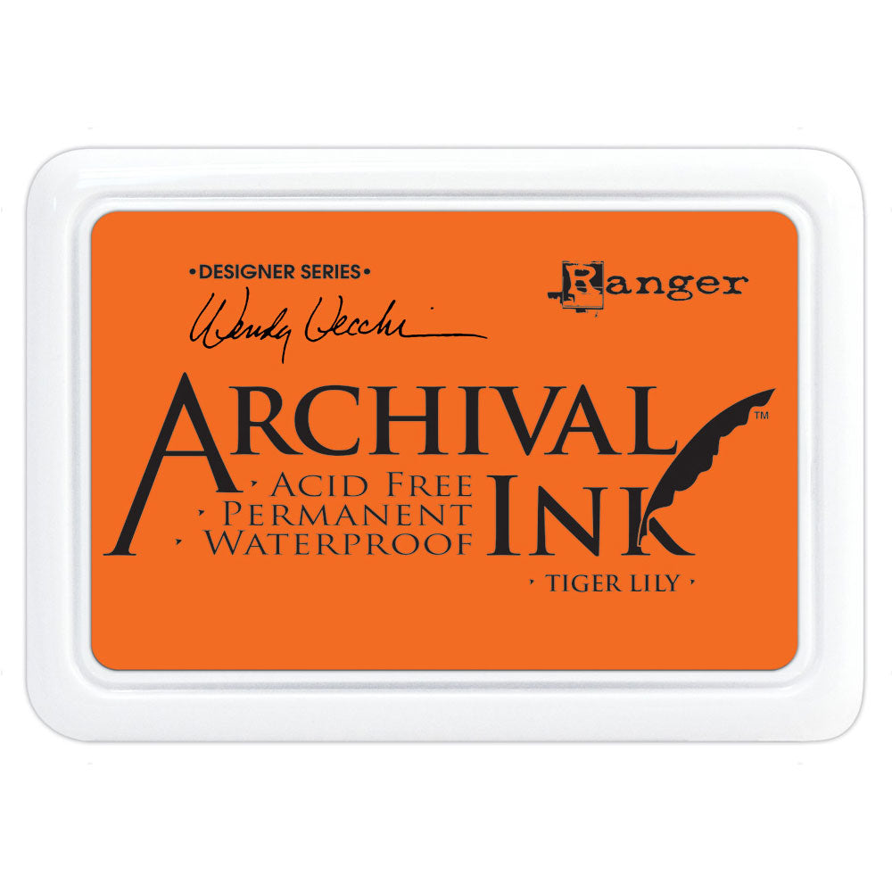 Ranger Archival Ink Pad #0 Vivid Chartreuse