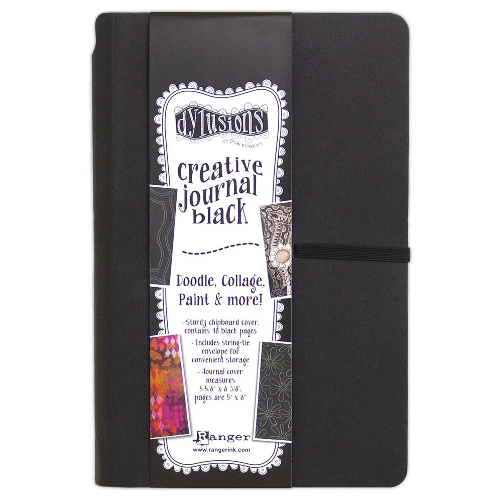 Dylusions Small Black Creative Art Journal