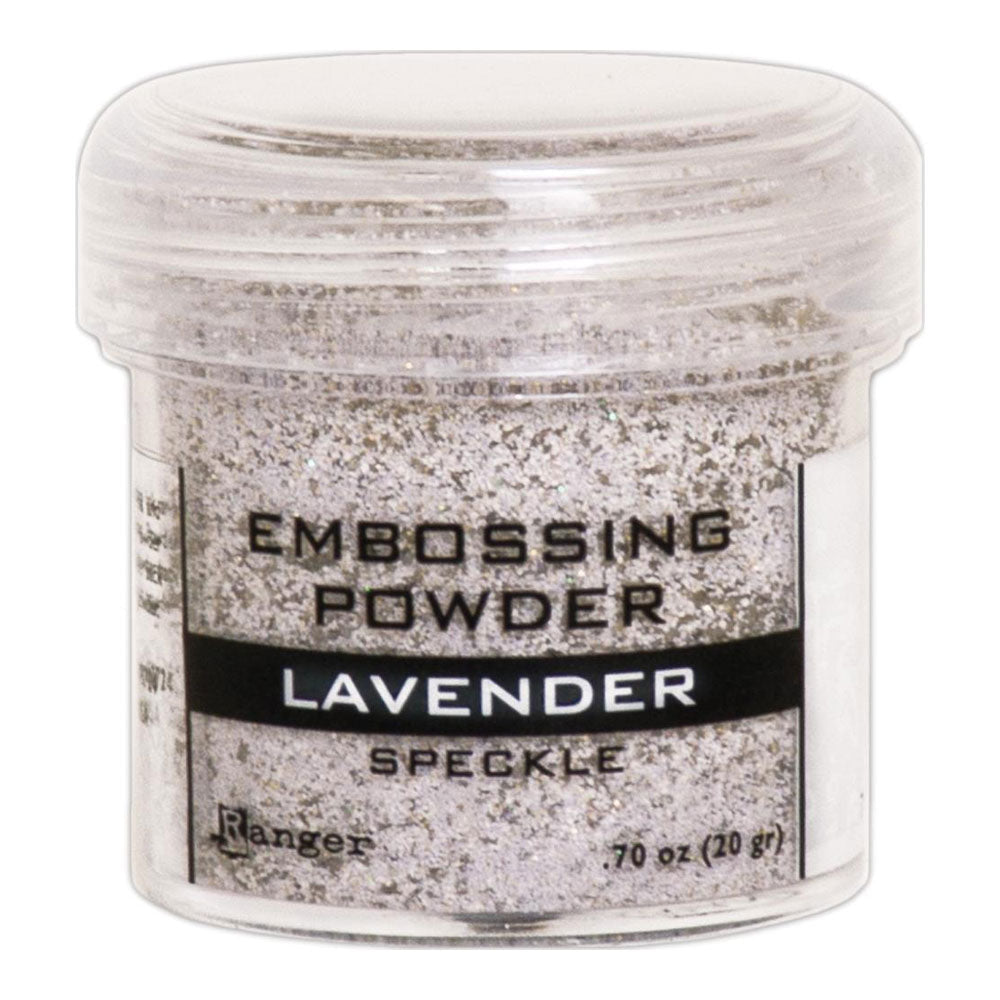 Lavender Speckle Embossing Powder