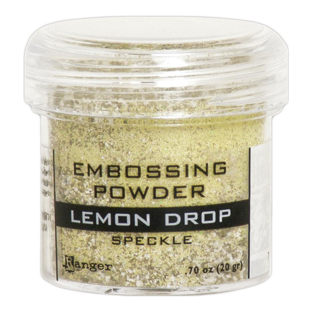 Lemon Drop Speckle Embossing Powder