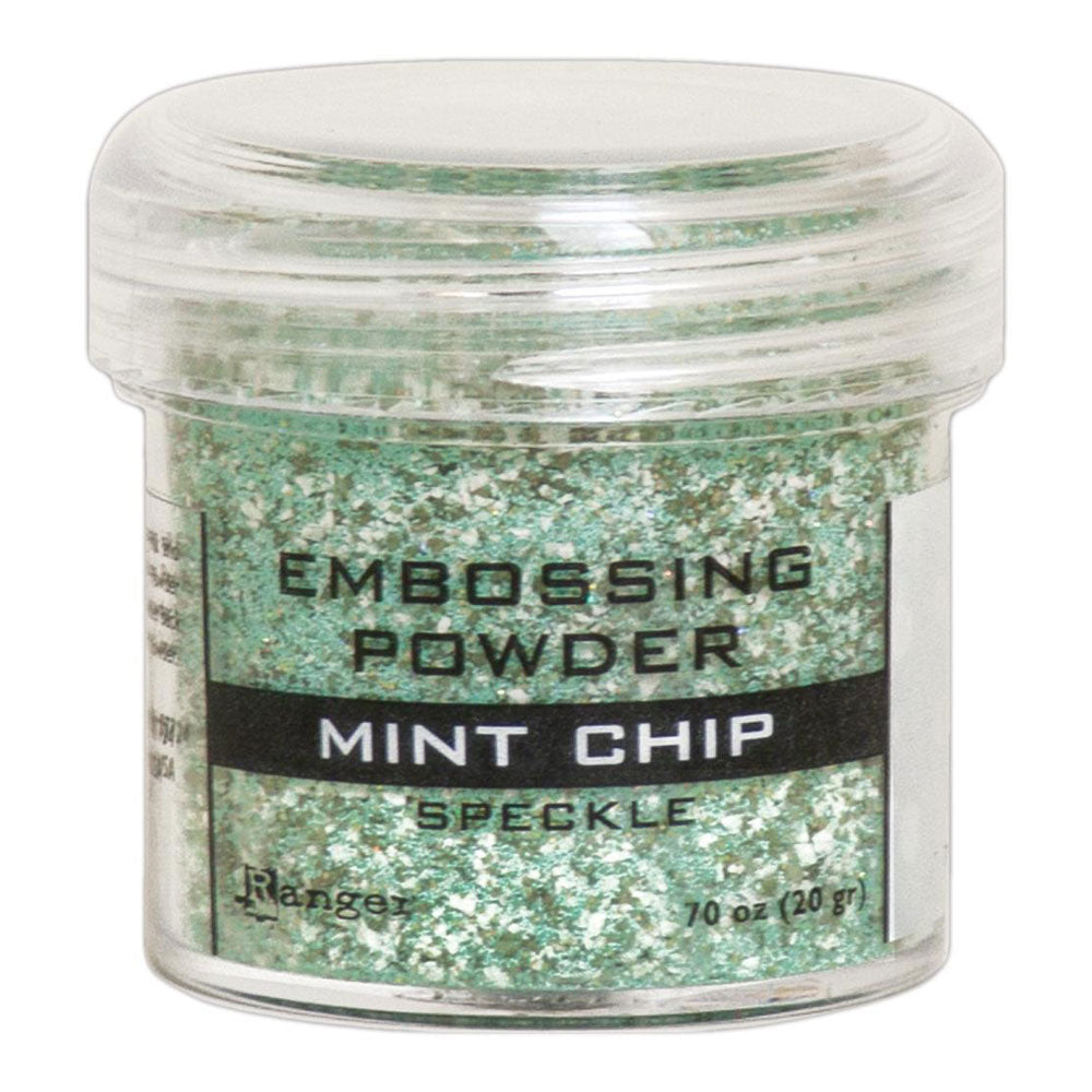 Mint Chip Speckle Embossing Powder