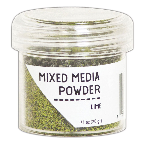 Lime Mixed Media Embossing Powder – Art Journal Junction