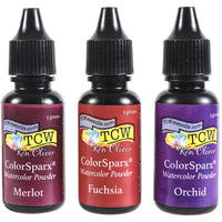 Ken Oliver ColorSparx Berry Punch Watercolor Powders